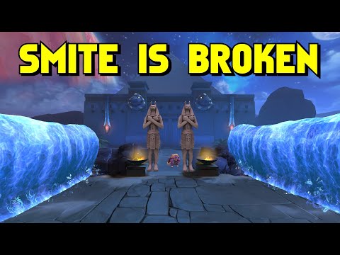 Smite is Broken - Yemoja Ult Moves Towers (Patched)