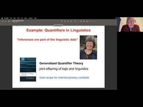 Johan van Benthem   Logic and Natural Language, Chronicle of an On Again Off Again Relationship