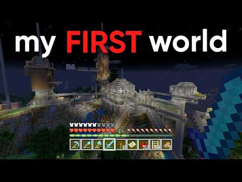 I Found My First Minecraft World…