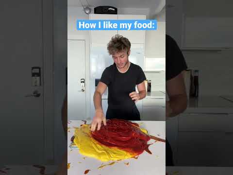 ANYONE ELSE LIKE A LOT OF SAUCE? 😂 - #shorts