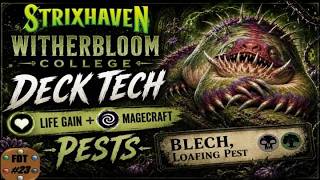 Witherbloom Lifegaining Pests! Blech, Loafing Pest Flavourful EDH Kindred Deck Tech! #mtg #mtgsos