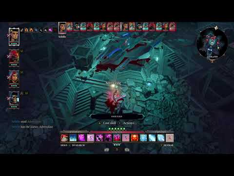 Divinity: Original Sin 2 - Sebille Blood Elf Necro Mage vs The Great Guardian Honour Mode