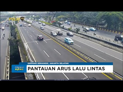 NTMC POLRI - PANTAUAN ARUS LALU LINTAS SIANG 11/08/2025
