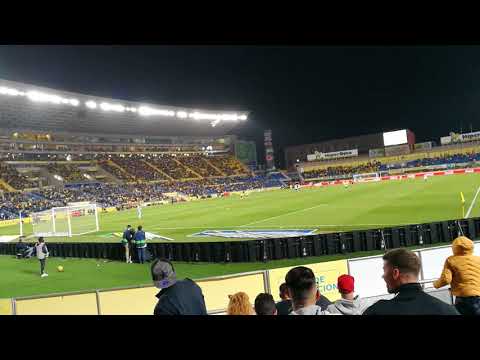 LAS PALMAS-VALENCIA 1-1 GOL JONATHAN VIERA