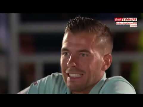 Final Masters de pétanque 2019 ; France vs rocher