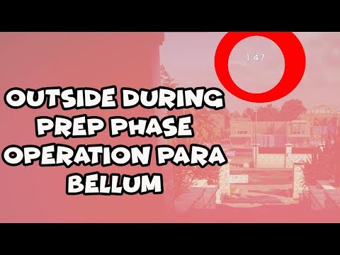 *NEW* SOLO OUTSIDE DURING PREP PHASE GLITCH GUIDE - Rainbow Six Siege (Operation Para Bellum)
