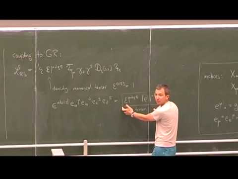 Henning Samtleben - Supergravity and Exceptional Field Theory, part 1