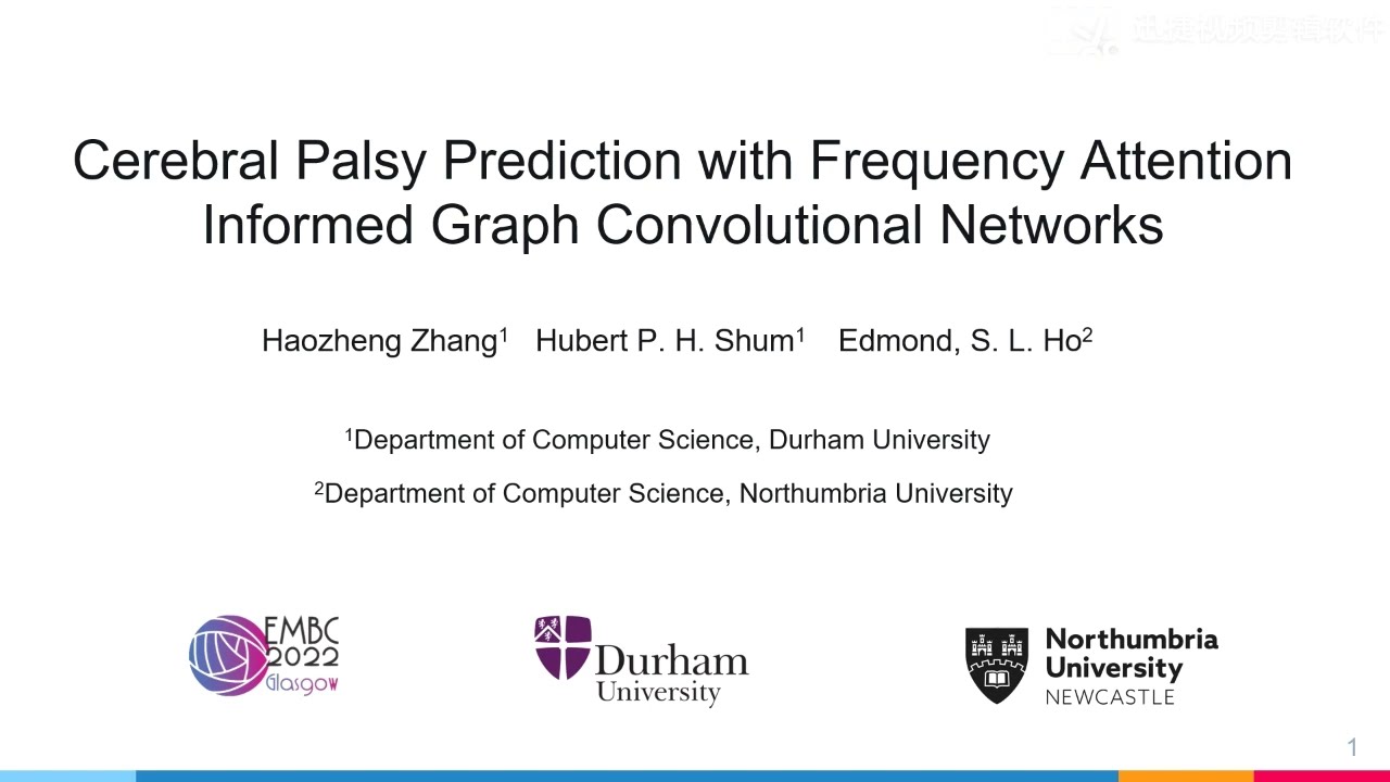 EMBC 2022 - Cerebral Palsy Prediction with Frequency Attention Informed Graph Convolutional Networks