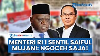 Menteri HAM Sentil Saiful Mujani Serukan 'Gulingkan Prabowo': Hanya Ngoceh Saja, Minta Diperhatikan