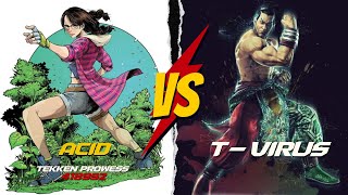 TEKKEN 7 | Acid ( julia )  Vs T-Virus ( feng )