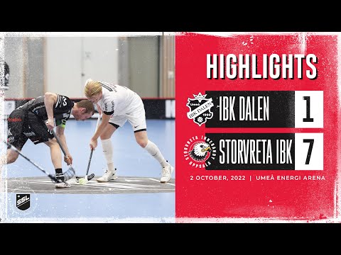 Highlights IBK Dalen vs Storvreta IBK 1-7