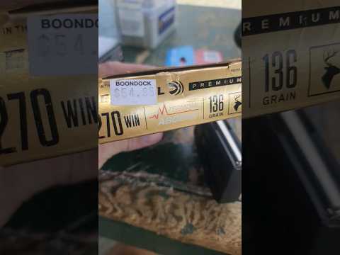 BEST DEER AMMO EVER?! 270 Winchester Federal Fusion 130gr Ammo Test