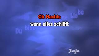 Karaoke Nachts, wenn alles schläft - Howard Carpendale *
