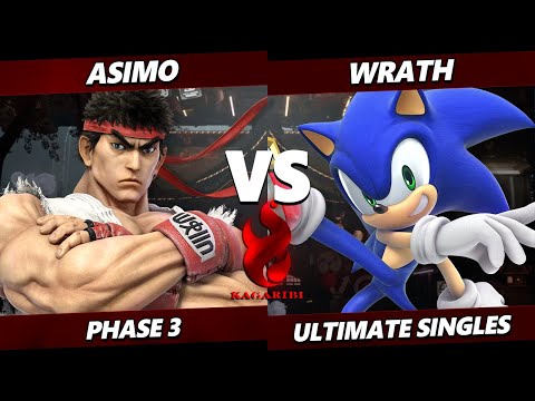 Kagaribi 13 - Asimo (Ryu) Vs. Wrath (Sonic) Smash Ultimate - SSBU
