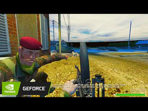 "Call of Duty 1", Full Walkthrough, Part 9 - U.K. Campaign: Pegasus Bridge - Night