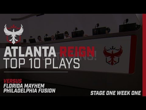 ATLANTA REIGN HIGHLIGHTS: Top 10 Plays of Week 1