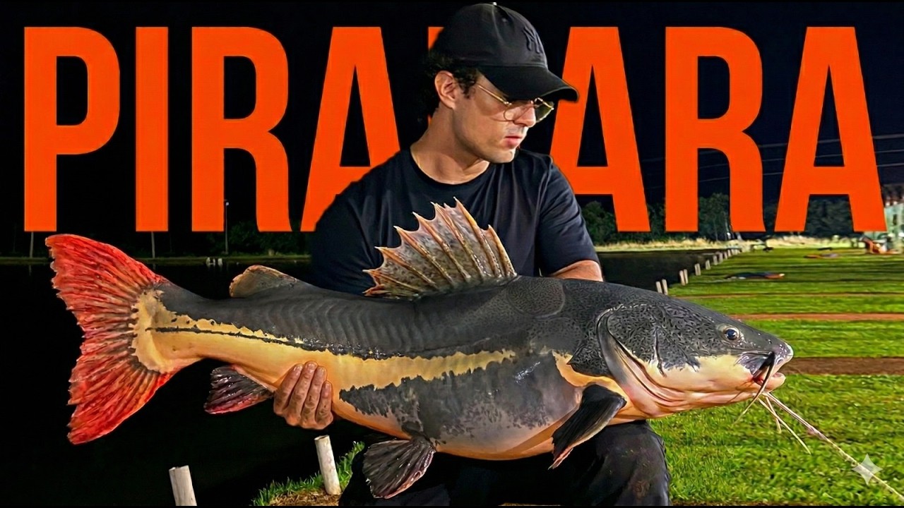 PESCARIA SÓ DE GIGANTES NO MAIOR PESQUEIRO DO BRASIL!