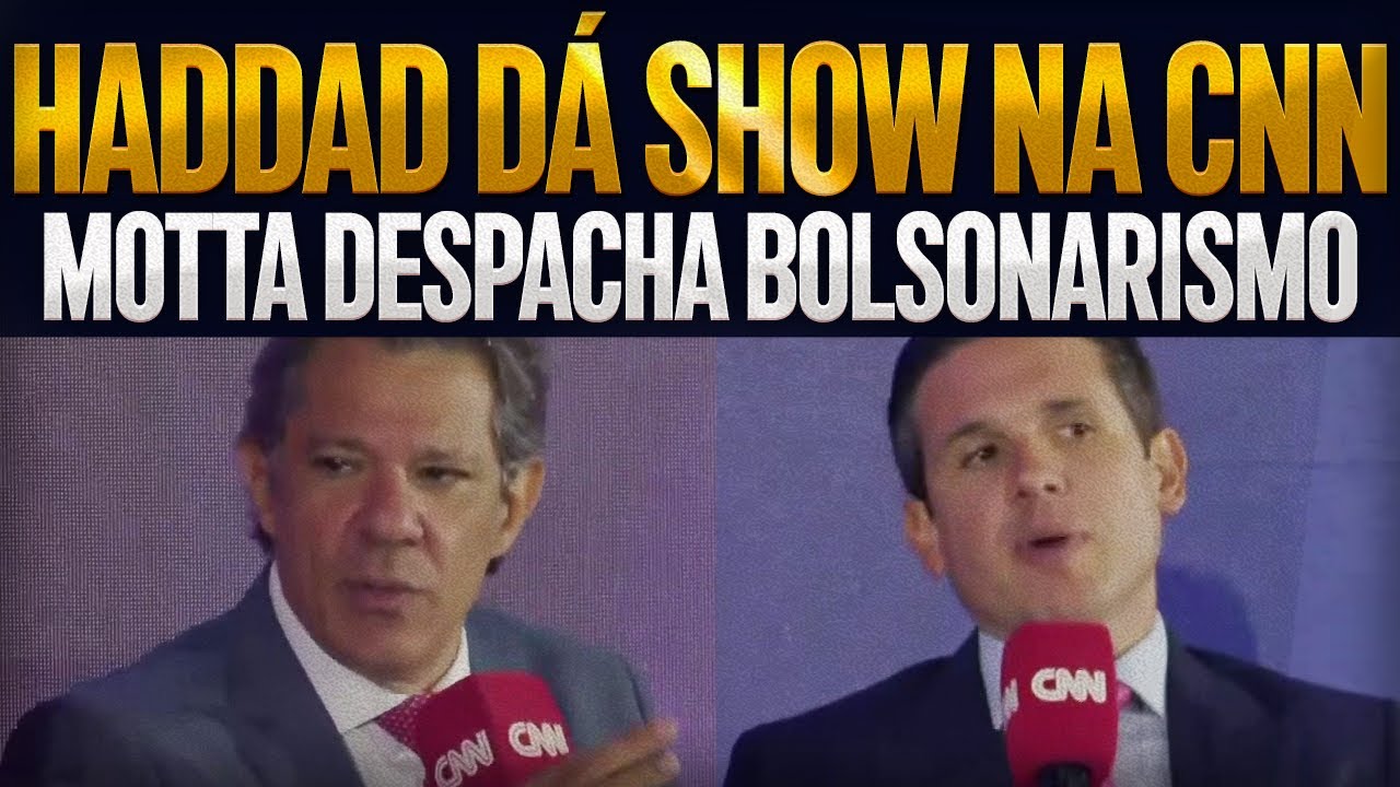 HADDAD DÁ AULA DE ECONOMIA E HUGO MOTTA DECEPCIONA BOLSONARISTAS AO VIVO NA CNN!