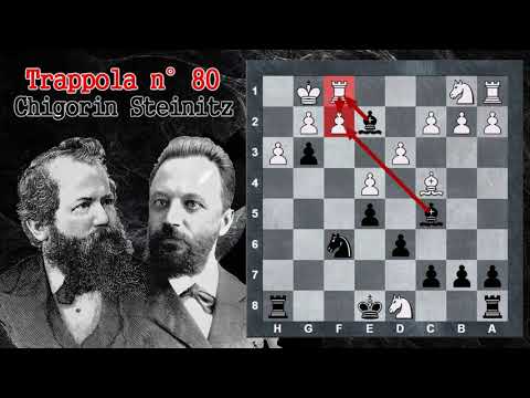 Trappole in Apertura 80 - Scacchi - Chigorin Steinitz - Partita Italiana Gioco Piano