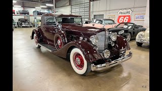 Video Thumbnail for 1934 Packard Super 8