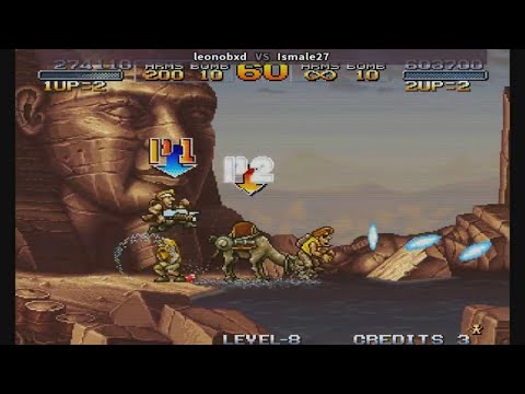 Metal Slug X - 1999 - Level 8 gameplay - 2 players 0 lives lost no death - YouTube