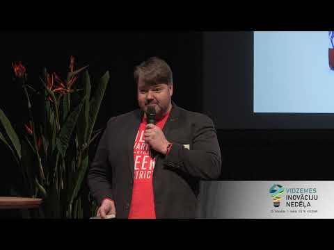 Aigars Ruņģis "Inovācijas reģionā – mīts vai realitāte?" (Vidzemes Inovāciju Nedēļa 2019)