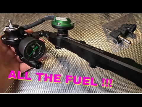 RADIUM ENGINEERING FUEL UPGRADES : MX5 TURBO BUILT pt 53