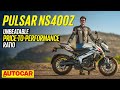 2024 Bajaj Pulsar NS400Z review - The most affordable 400cc bike | First Ride | @autocarindia1