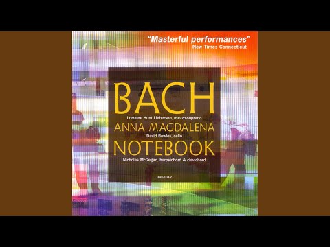 Aria. Bist du bei mir, BWV 508: Aria "Bist du bei mir", BWV 508