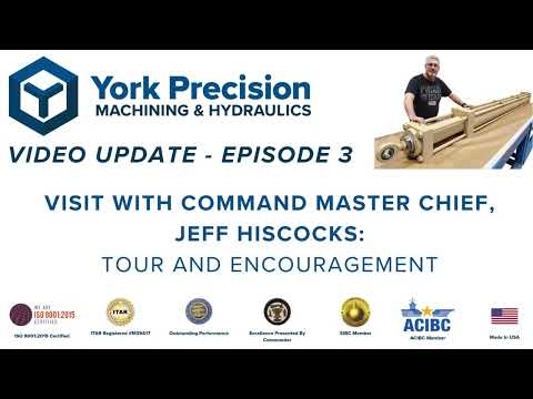 Visit and tour with CMC Jeff Hiscocks of NAVSEA