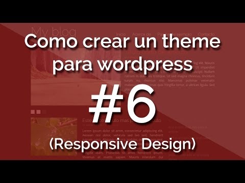 Curso Como crear un theme para wordpress con Responsive Design 1 Introducción