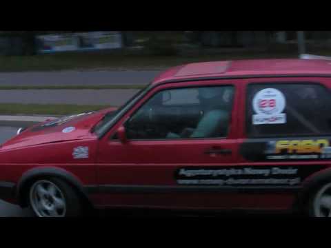 VW Golf mk2 Nocne Grand Prix MOŁ Tomaszów Mazowiecki 1080p 60kl/s