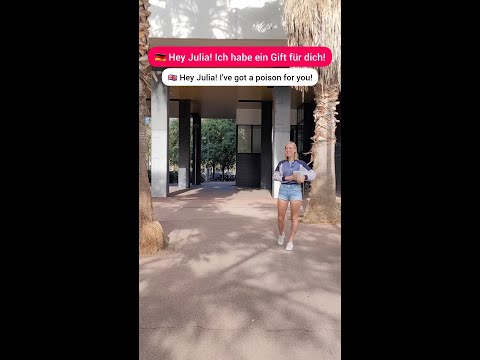 Presente na Alemanha = Falso Amigo