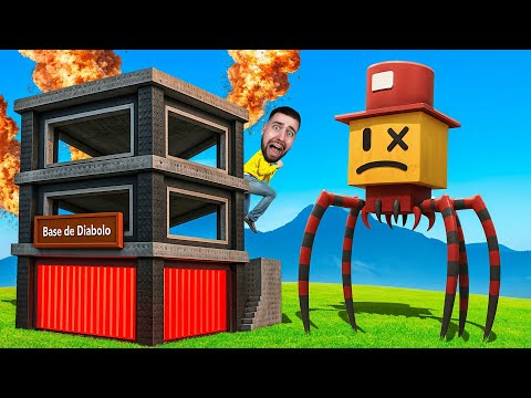 CONSTRUIRE LA BASE LA PLUS SÉCURISÉE vs SAMMYNI SPYDERINI !!