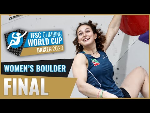 Women's Boulder final || Brixen 2023
