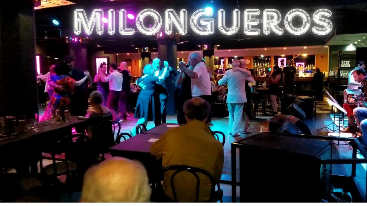 Tradicional del tango, Noche de milongueros, milonga de Oscar Hector