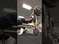 Raw Bench Press 335 lbs × 2 PAUSE reps bw 235 lbs