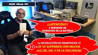 Increíble Tecnología en SmartPhone: Bigme Hibreak Pro