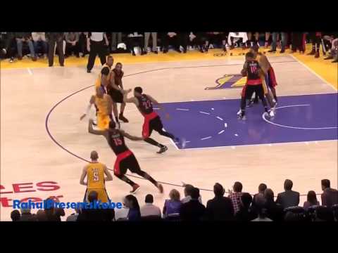 Kobe Bryant's 3 Incredible 3 Pointers vs. Toronto Raptors LA Lakers Broadcast Commentators
