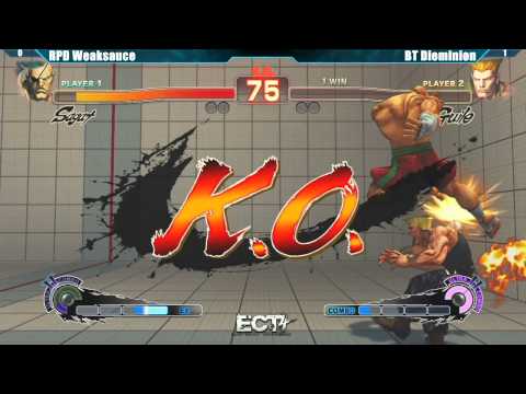 SSF4 AE2012 RPD Weaksauce vs BT Dieminion - ECT4 Tournament