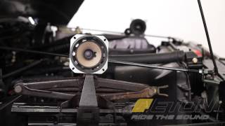 Oldtimer Sound System nachrüsten ETON POW100.2 aktiv Subwoofer ETON USB6.2 Jeep Wangler