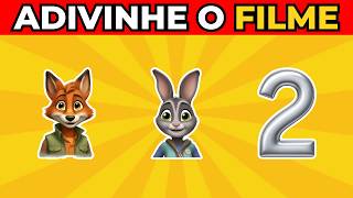 Adivinhe o Filme pelos Emojis 🎬🔥 | Moana, Guerreiras K-pop, Zootopia 2 | Detona Quiz