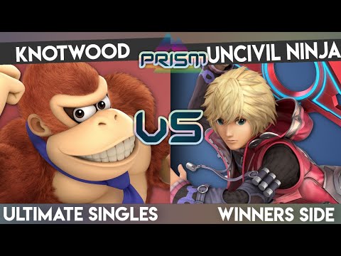 PRISM 186 - Knotwood (Donkey Kong) vs. Uncivil Ninja (Shulk) - Winners Side - Smash Ultimate Singles