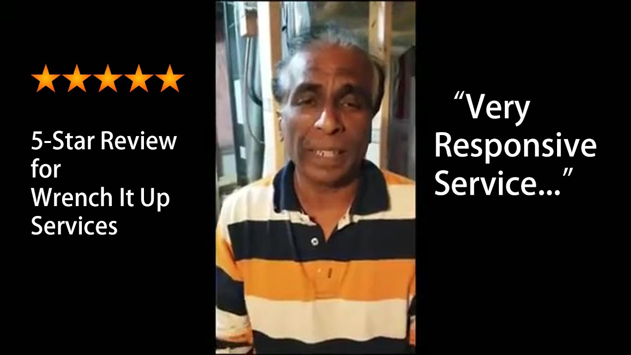 Very Responsive Service  - Client Testimony ~ 5 star reviews~best plumbers~#wrenchitup
