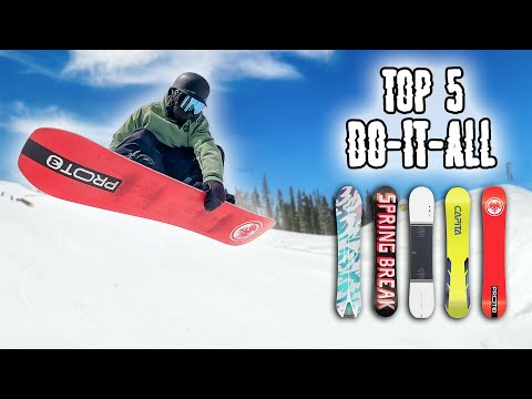 Top 5 DO-IT-ALL Snowboards for 2026