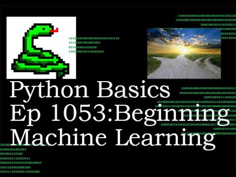 Python Basics Tutorial Starting A Machine Learning Journey