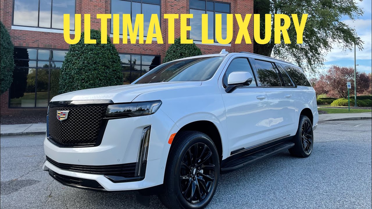 2021 Cadillac Escalade ESV-In Depth Review-The Ultimate ...