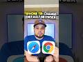 How To Change Browser On IPhone ‍ Iphonetips Safari Chrome