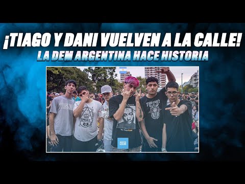 DANI y TIAGO BRILLARON EN PLAZA⭐II REACCIÓN DANI TIAGO vs KIRO ALE vs BRN RIED II 8vos DEM Argentina