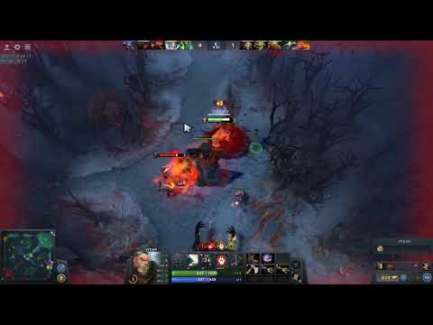 DOTA 2 - Lycan (Offlane) Vs Crystal Maiden & Chaos Knight - 12/9/17 - Bot 19